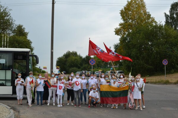 Kazlų Rūdos atstovai vyko į Laisvės kelią