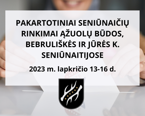 Pakartotiniai seniūnaičių rinkimai