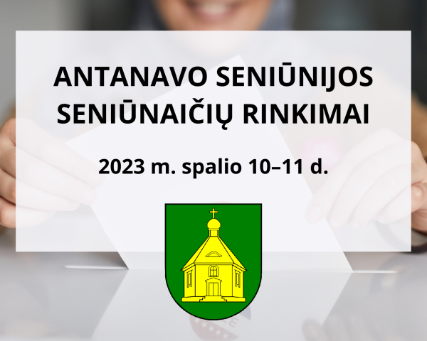 Kandidatai į Antanavo sen. seniūnaičius